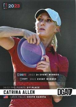 2023 Disc Golf Pro Tour #FPO3 Catrina Allen Front